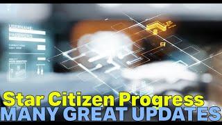 MUCH PROGRESS - Dynamic Meshing, Social Refactor, Item Recovery T1 & Transit Refactor | Star Citizen