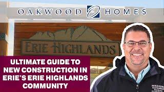 Affordable Homes in Erie?  Oakwood has them in Erie Highlands!