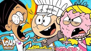 WILD Loud House Food Moments for 1 Hour w/ The Casagrandes | The Loud House