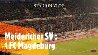 MSV Duisburg : 1 FC Magdeburg Impressionen vom Spiel / Fußball Vlog