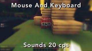 [240 FPS] Mouse & Keyboard Sounds (20CPS)