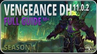 Vengeance DH 11.0.2 deep dive guide, (Hero)Talents, Rotation, Stats and more for TWW