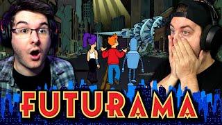 FUTURAMA Season 3 Episode 4 REACTION! | The Luck of the Fryrish