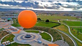 Aira went on Hot Air Balloon at Great Park Irvine California