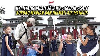 NYI HYANG JALAN-JALAN KE GEDUNG SATE | BORONG MAINAN DAN NIKMATI AIR MANCUR