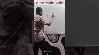Lattice Multiplication || Math Hack Teachers never taught us  #maths #mathstricks #trending #viral