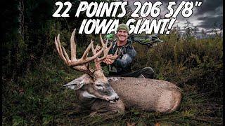 The Hunt For "SUPER STAR" Josh's 22 pt 206 5/8s IOWA MEGA GIANT! | Bowmar Bowhunting |