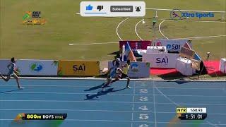 800m Boys Final | Khelo India Youth Games