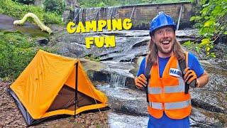 Camping for Kids | Waterfall Camp site with Handyman Hal