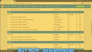 SMM Panel script USER Side -Fully Automated Lifetime License
