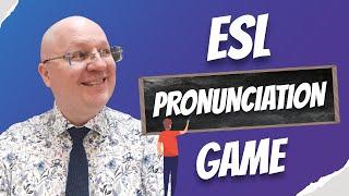 Simple ESL Pronunciation Game: Pronunciation Relay Race