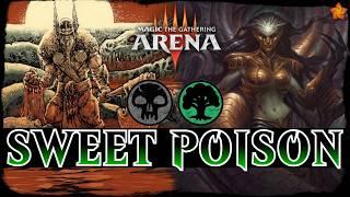 TOXIC DEATH | MTG Arena - Golgari Poison Deathtouch Phyrexian Legend FOUNDATIONS Standard Decks