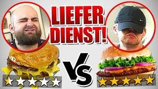 1 Stern VS 5 Stern Restaurant BLIND erraten ! ( Pizza, Burger, Pommes )