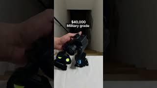 CHEAP night vision goggles vs REAL military PVS14 ‍ #nightvision #nvg #tactical #tacticalgear