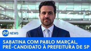 Sabatina com Pablo Marçal (PRTB), pré-candidato à prefeitura de São Paulo