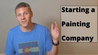 How to start a painting business