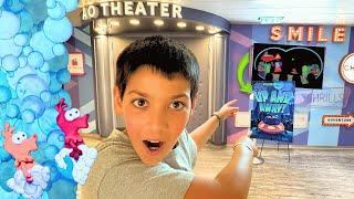 Honest Review From Kid's POV: Royal Caribbean’s GLOW-IN-THE-DARK Puppet Show - Adventure Ocean