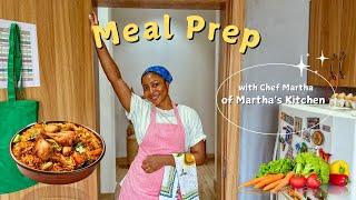 First meal prep of the year | I spent 9hrs in the kitchen ‍️ | Cook with me!