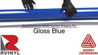 Avery Dennison® SW900 Supreme Wrapping Film - Gloss Blue