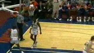 Billy Owens alley oop to Stevie Thompson vs. Missouri 1988 Pre-Season NIT