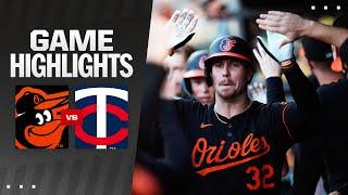 Orioles vs. Twins Game Highlights (9/28/24) | MLB Highlights