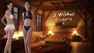 I Got 3 Wishes Lingerie To Try On!