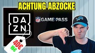 Alle Preise alle Anbieter: So schaust du diese Saison am besten NFL Football!  | DAZN Abzocke?