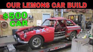 Our 1967 MGB GT Lemons Race Car Build And Walk Around