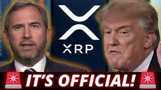 BREAKING XRP NEWS!!!! DONALD TRUMP DROPPED A BOMBSHELL!! XRP PUMPING!! (ADA, SOLANA)