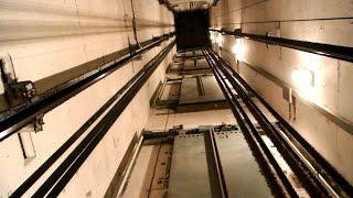 Elevator Surfing! 1978 KONE traction elevator (mod by KONE 2000) @ Unioninkatu 13, Helsinki, Finland