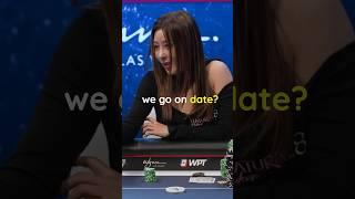 If I LOSE This Hand, I Owe My Opponent a DATE! #poker
