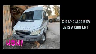 Cheap Class B RV gets a Chin Lift