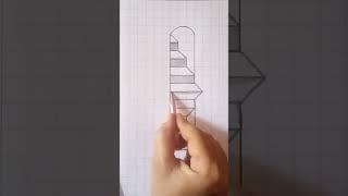 Easy 3d drawing#shorts#creativity
