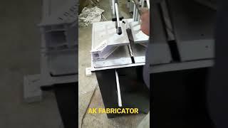 UPVC MANUAL MACHINE JOINTS CORNER||AK FABRICATOR|| #glass #aluminium #shorts #trending