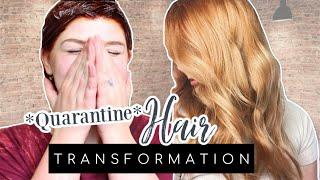 How I REMOVED HENNA From My Hair *part 2* | Quarantine Hair Transformation