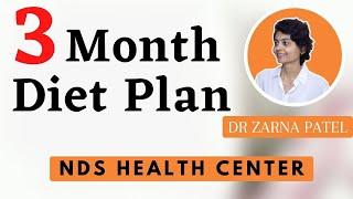 3 Month Diet Plan By Dr. Zarna Patel (NDS) | New Diet System