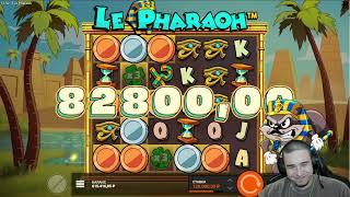 ПОЙМАЛ X1000 РЕКОРД!!! В LE PHARAON ЗАНОСЫ НЕДЕЛИ ОТ LE BANDIT СЮДА!!!