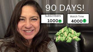 90 days to getting monetized on Youtube, did I make it happen?