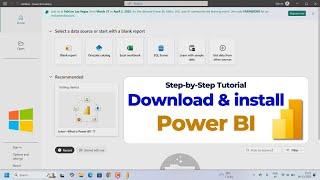  How to Download & Install Power BI Desktop on Windows FREE | Easy Step-by-Step Guide