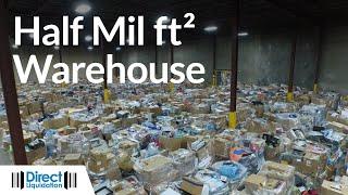 Review of Direct Liquidation's Half Million Square Foot Warehouse