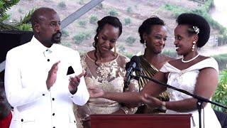 Gen Muhoozi, sisters give 60 cows to Museveni and Janet as gift on their 50th marriage anniversary