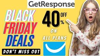 GetResponse Promo Code | GetResponse Black Friday Deals 2024