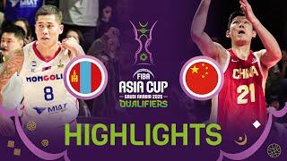 China sweep Window 2 after rout of Mongolia | FIBA Asia Cup 2025 Qualifiers