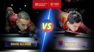 DAVID ALCAIDE  VS  KO PIN YI |  LAST16 | 2024 HANOI OPEN #billiards  #9ballpool