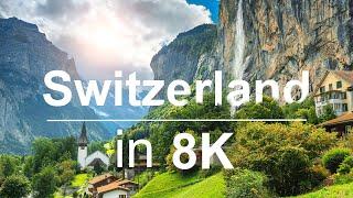 Switzerland in 8K ULTRA HD HDR - Heaven of Earth (60 FPS)