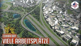 Ausbau der Infrastruktur & viele neue Arbeitsplätze in Cities Skylines 2! | Cohiba Bay 28