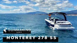 Monterey 278 SS 2022 - Running Footage