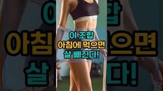이 조합, 아침에 먹으면 살 빠진다?! #건강정보 #애플사과 #체중감량 #다이어트 #건강식