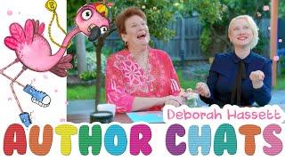 Deborah Hassett - Author Chat AND Painting Fleur The Flamingo!