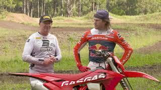 Daniel Sanders tests the GasGas EX350F with MXTV